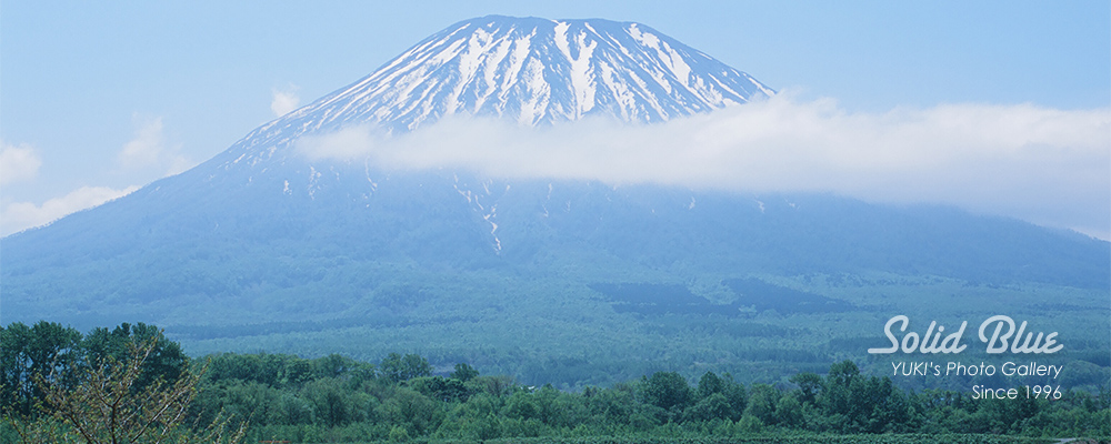 初夏の羊蹄山